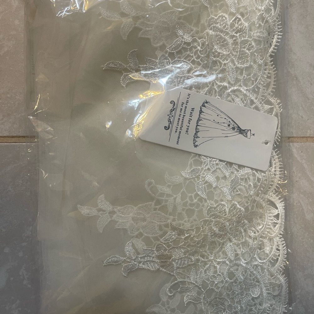 Elegant White Lace Fabric